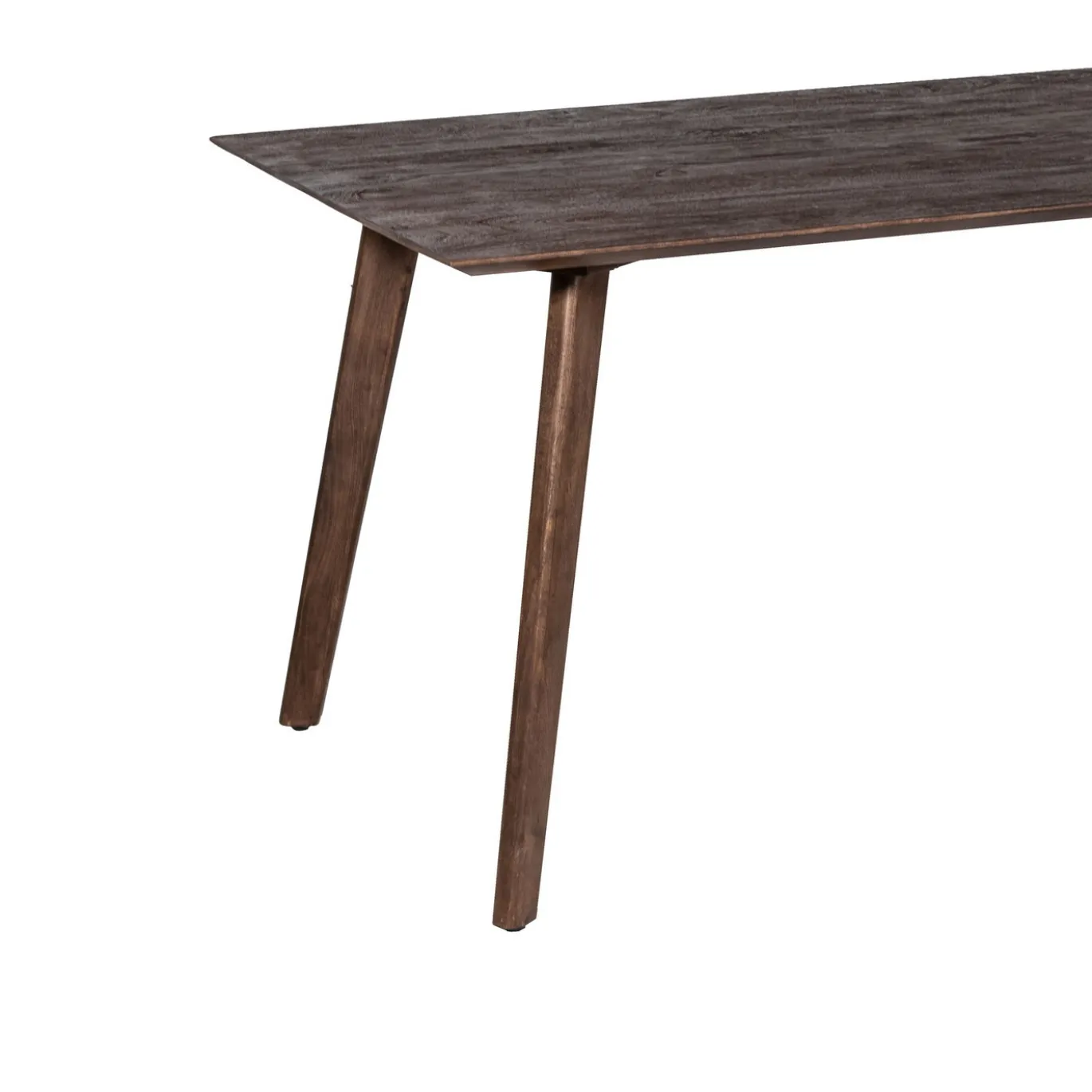 Eettafel Oslo Mangohout Walnoot 160cm - Giga Meubel
