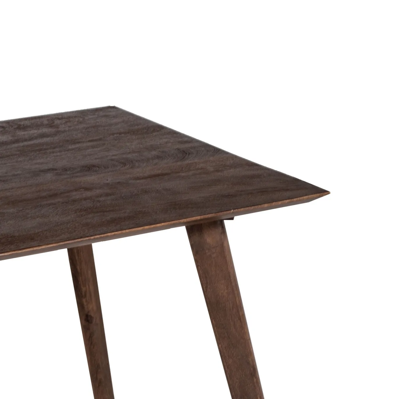 Eettafel Oslo Mangohout Walnoot 160cm - Giga Meubel