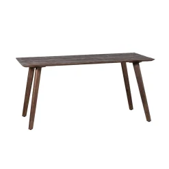 Eettafel Oslo Mangohout Walnoot 160cm - Giga Meubel