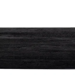 Eettafel Oslo Mangohout Zwart 160cm - Giga Meubel