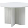 Eettafel Palma Greige MDF Ø110cm - Giga Living