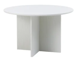 Eettafel Palma Greige MDF Ø110cm - Giga Living