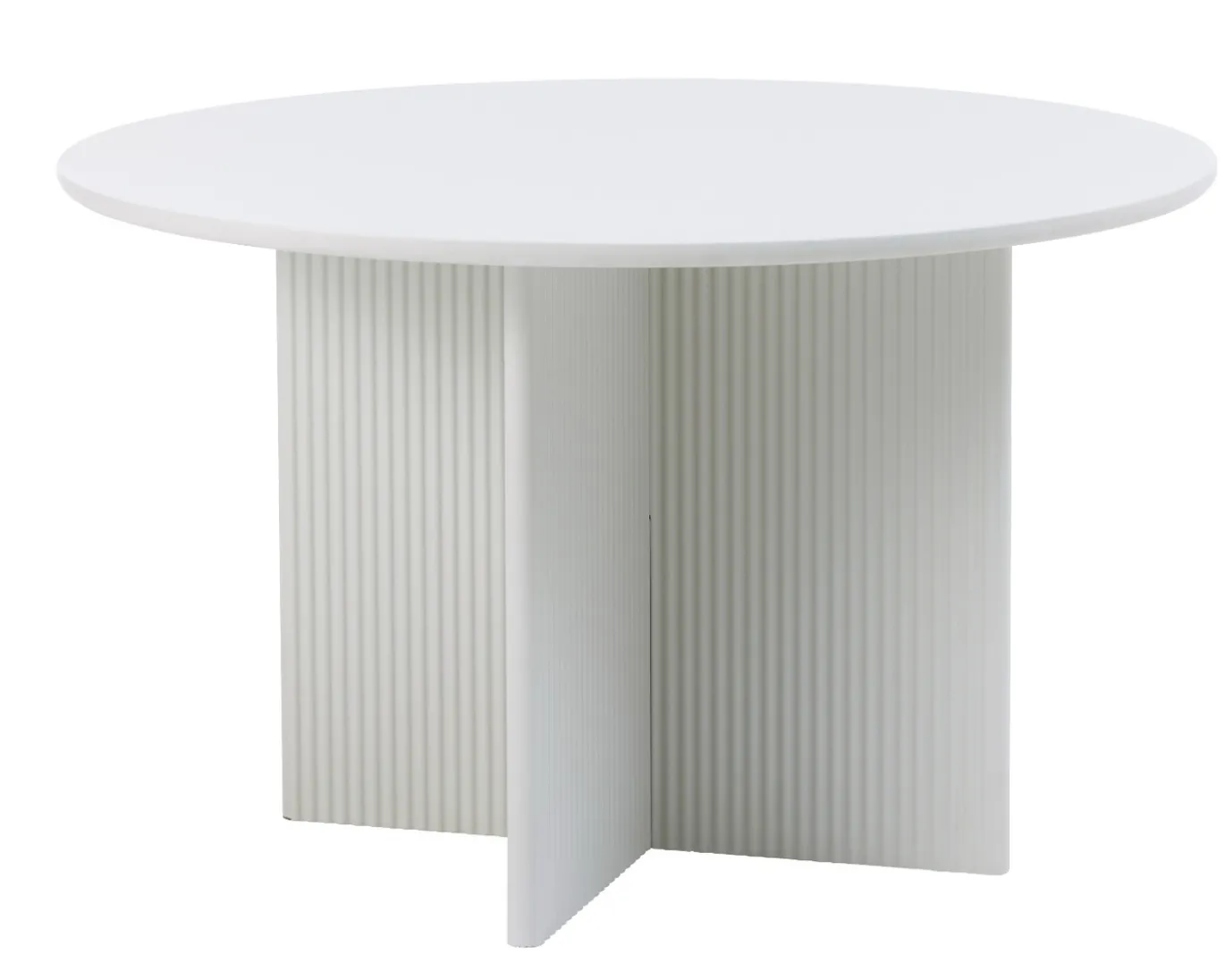Eettafel Palma Greige MDF Ø110cm - Giga Living