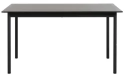 Eettafel Pensacola Zwart 85x140cm - Giga Living