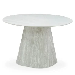 Eettafel Puck Keramisch Grijs Rond 120cm - Giga Meubel