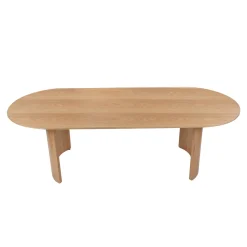 Eettafel Reno Naturel Ovaal 240cm - Giga Meubel