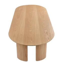 Eettafel Reno Naturel Ovaal 240cm - Giga Meubel