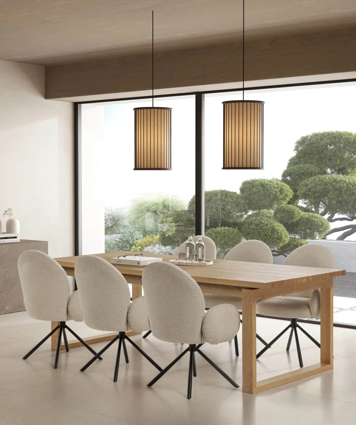 Eettafel Rina 220cm Eiken - Giga Meubel