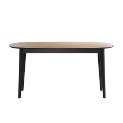 Eettafel Ronin Naturel/Zwart 160cm