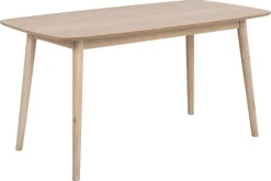 Eettafel Rosta Eikenfineer Wit 150cm - Giga Living
