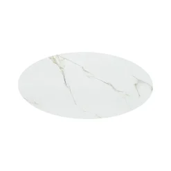 Eettafel Roxy Keramisch Wit Ovaal 180cm - Giga Meubel