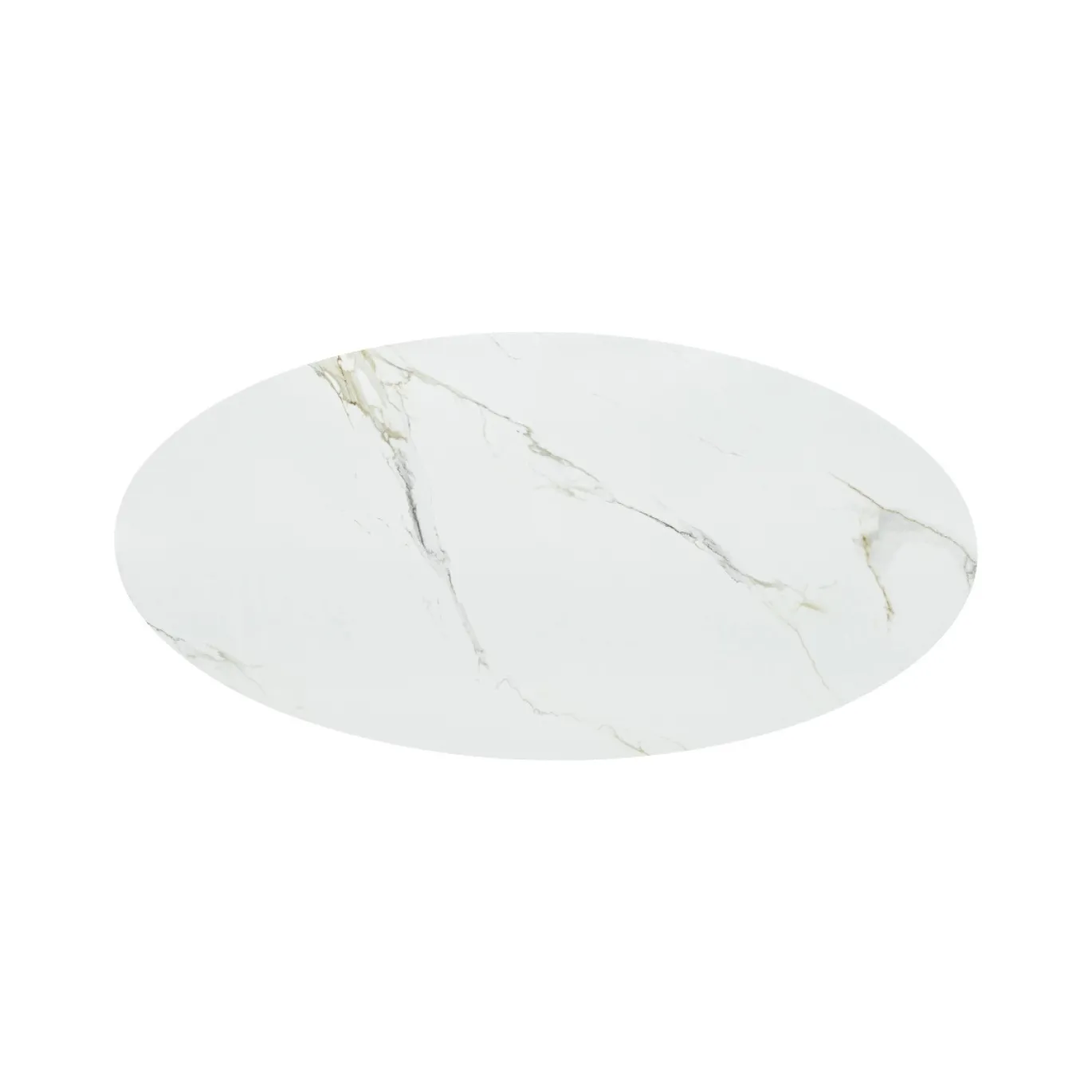 Eettafel Roxy Keramisch Wit Ovaal 180cm - Giga Meubel