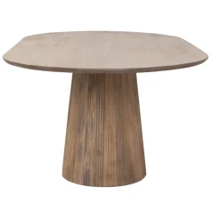Eettafel Salvador Naturel Ovaal 160cm - Giga Meubel
