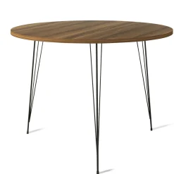 Eettafel Sandalf Walnoot Ø90cm