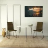 Eettafel Sandalf Wit Ø90cm