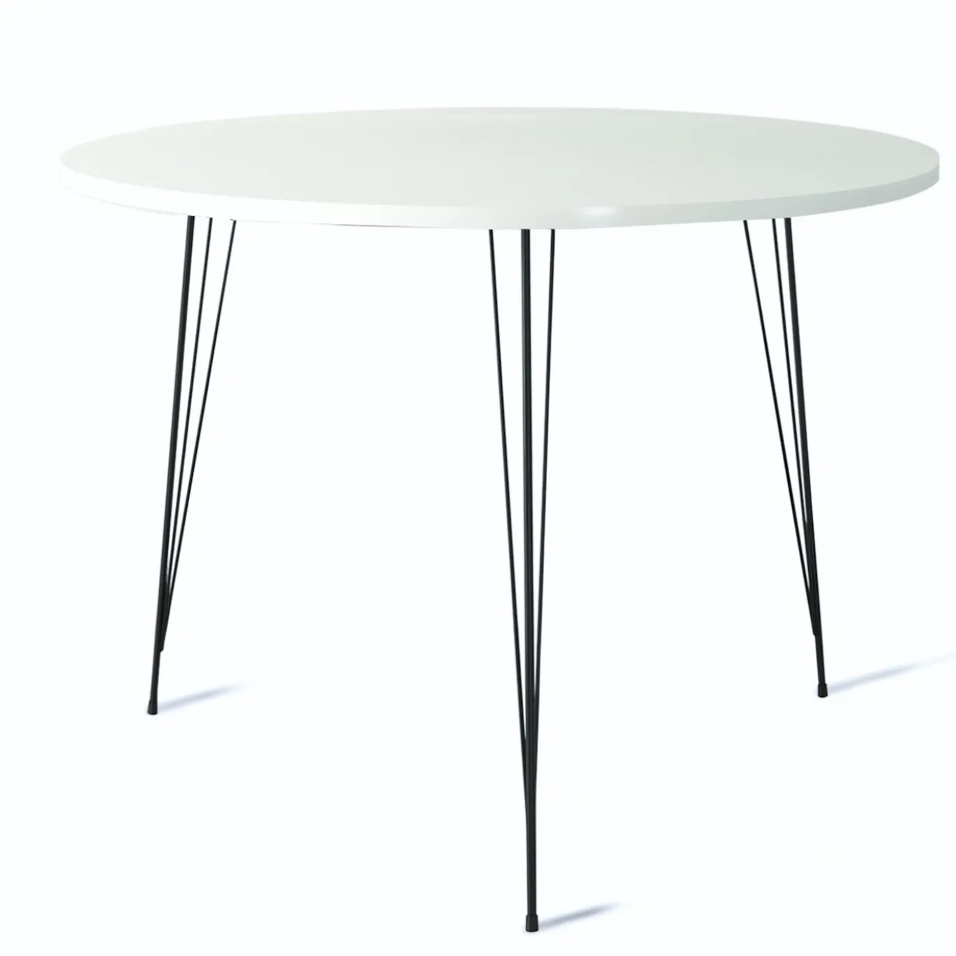 Eettafel Sandalf Wit Ø90cm
