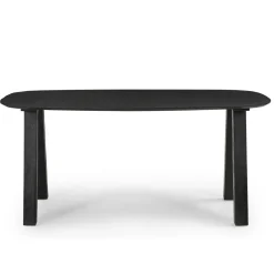 Eettafel Sensi Zwart Deens Ovaal 200cm - Giga Meubel