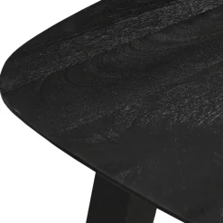 Eettafel Sensi Zwart Deens Ovaal 200cm - Giga Meubel