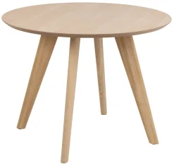 Eettafel Sezze Rond MDF Lichtbruin Ø100cm - Giga Living