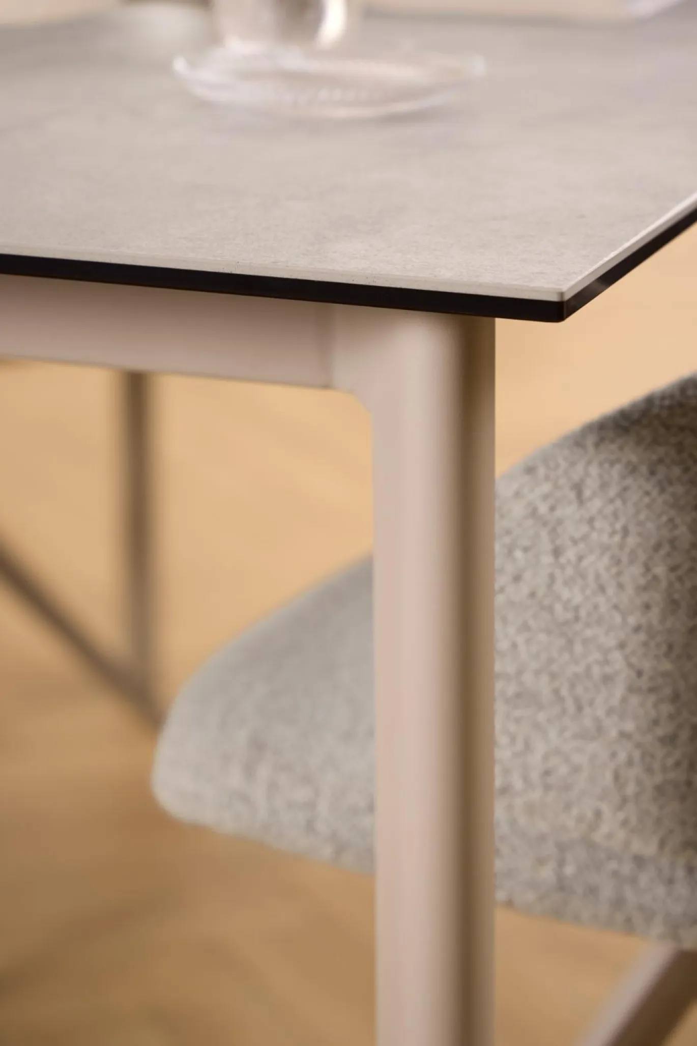 Eettafel Siger Keramiek Grijs Anista 160cm - Giga Living