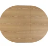 Eettafel Sivan Naturel Rond Uitschuifbaar 120-160cm - Giga Meubel