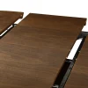 Eettafel Sivan Walnoot Ovaal Uitschuifbaar 160-200cm - Giga Meubel