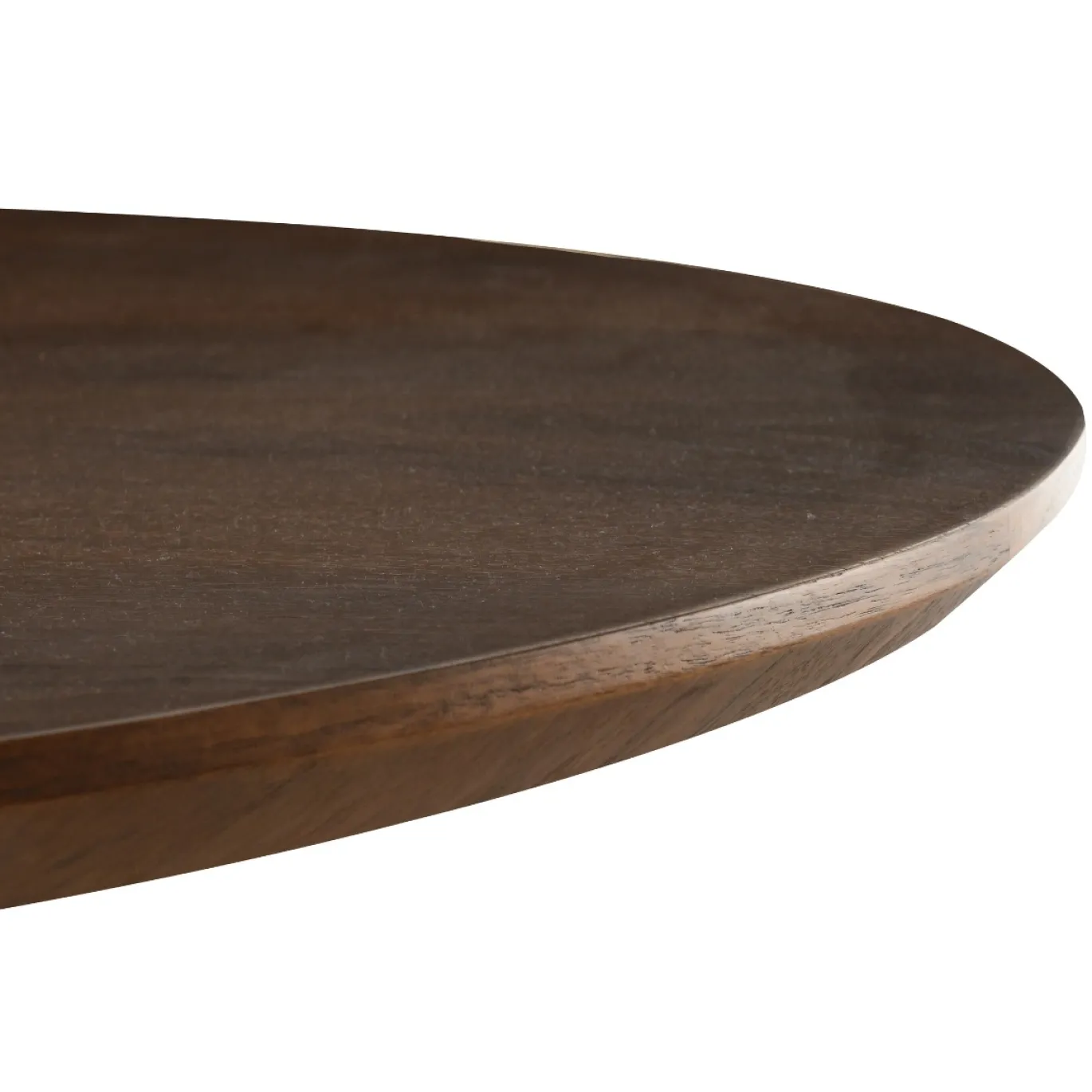 Eettafel Sivan Walnoot Rond Uitschuifbaar 120-160cm - Giga Meubel