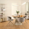 Eettafel Skagen Naturel/Grijs Ø120cm - Giga Living
