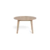 Eettafel Stanford Eiken Wit Ø120cm - Giga Living