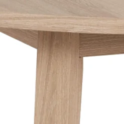 Eettafel Stanford Eiken Wit Ø120cm - Giga Living