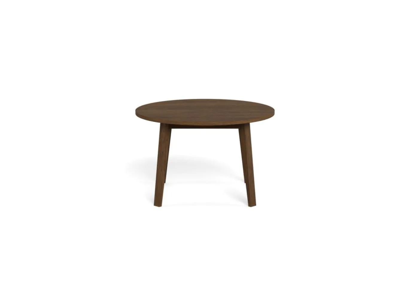 Eettafel Stanford Gerookt Eiken Ø120cm - Giga Living