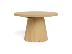 Eettafel Sterling Eiken Ø120-180cm - Giga Living