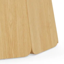 Eettafel Sterling Eiken Ø120-180cm - Giga Living