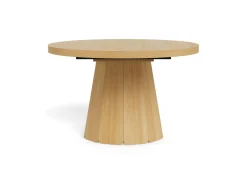 Eettafel Sterling Eiken Ø120-180cm - Giga Living