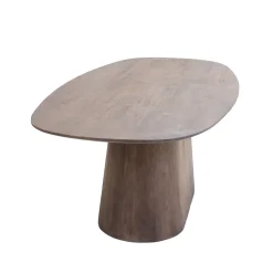 Eettafel Stijn Walnoot Deens Ovaal 180cm - Giga Meubel