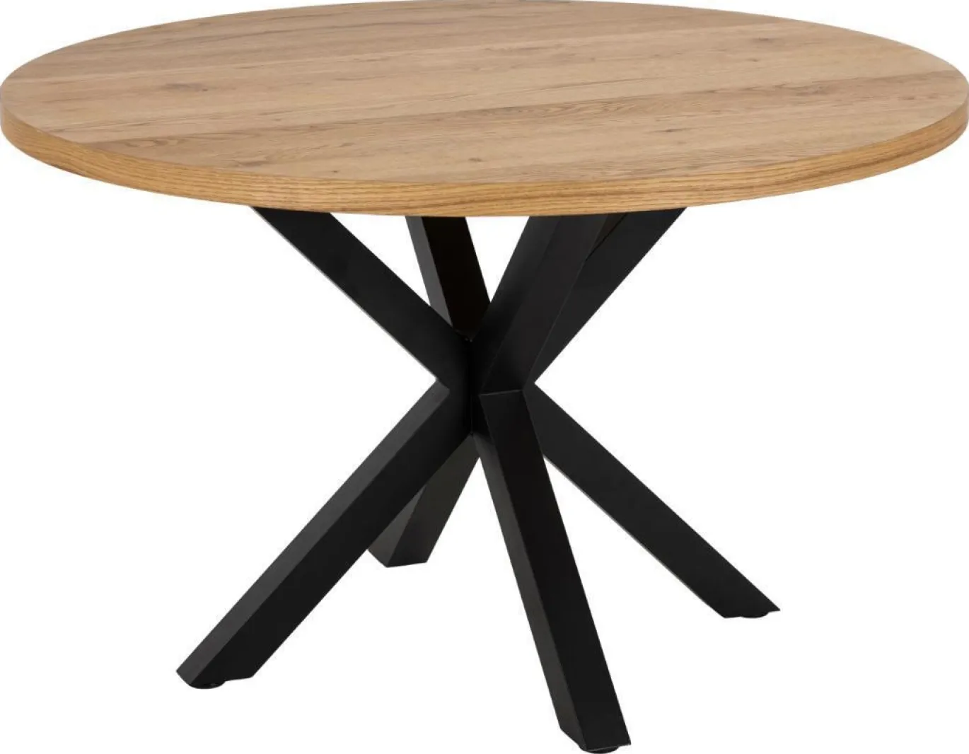 Eettafel Ties MDF Naturel Ø120cm - Giga Living