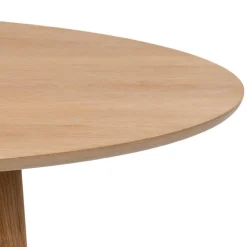 Eettafel Timor MDF Naturel Ø120cm - Giga Living
