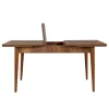 Eettafel Vina Uitschuifbaar Walnoot 130-165cm