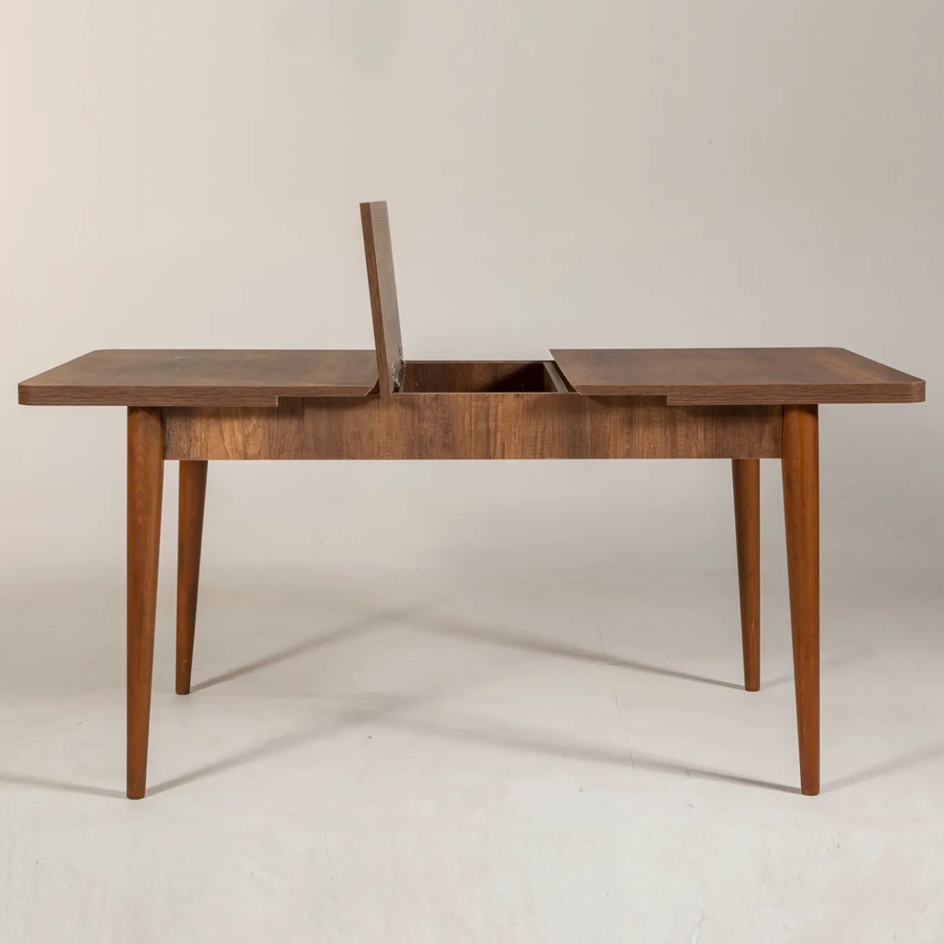Eettafel Vina Uitschuifbaar Walnoot 130-165cm