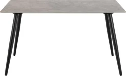 Eettafel Wiska Keramiek Grijs Batis 140cm - Giga Living