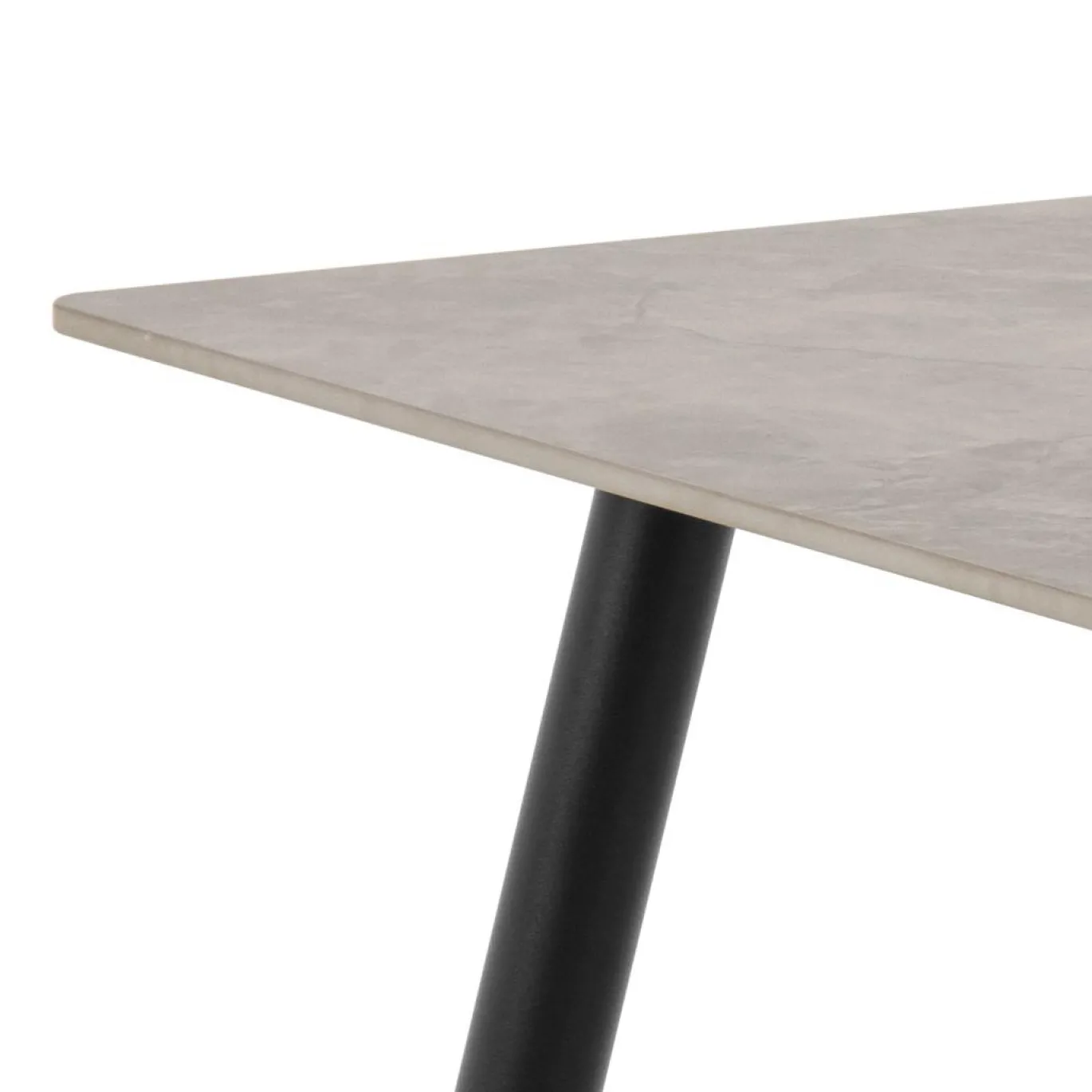 Eettafel Wiska Keramiek Grijs Batis 140cm - Giga Living