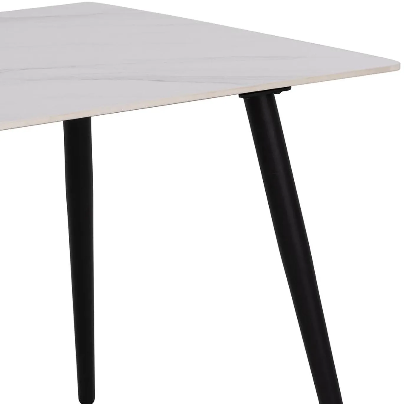 Eettafel Wiska Keramiek Wit Unico 140cm - Giga Living
