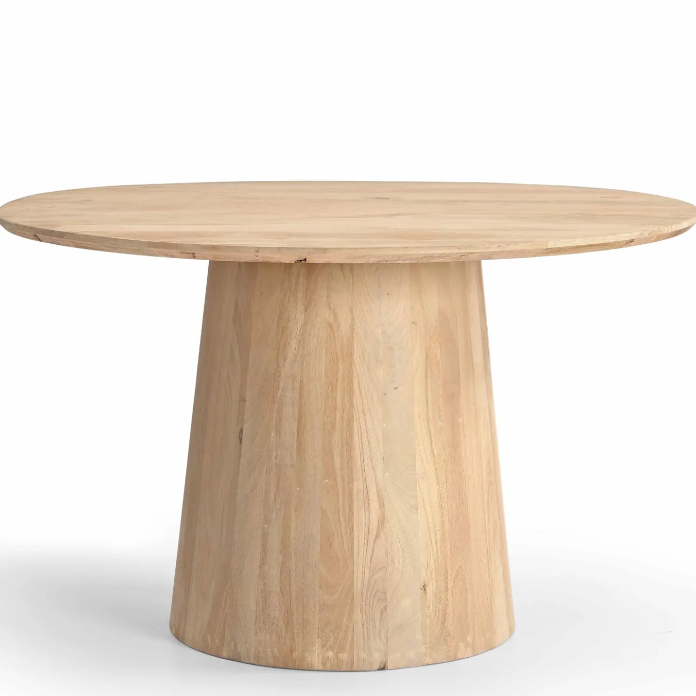 Eettafel Yasmijn Naturel Rond 120cm - Giga Meubel