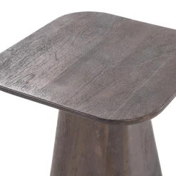Eleonora Bijzettafel Aron Vierkant 40x40 Bruin