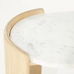 Eleonora Bijzettafel Don Marmer/Naturel