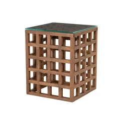 Eleonora Bijzettafel Heras Bruin