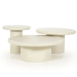 Eleonora Bijzettafel Jade Wit Small