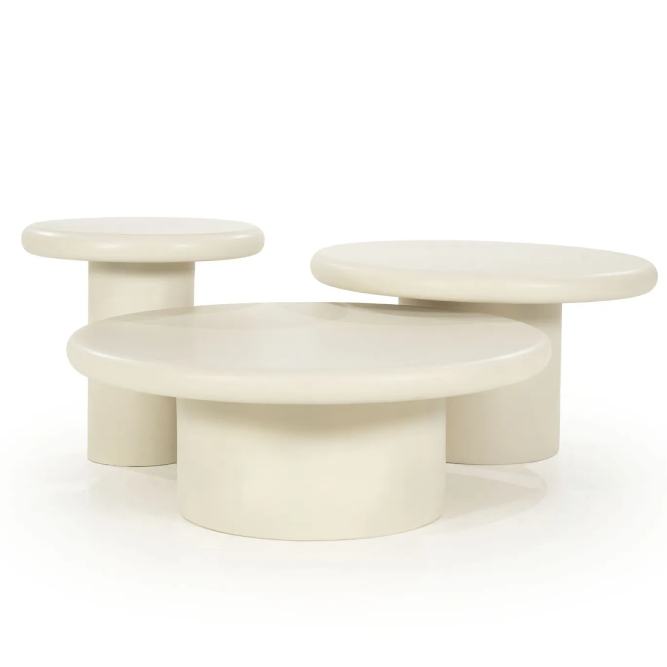 Eleonora Bijzettafel Jade Wit Small
