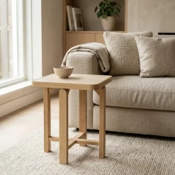 Eleonora Bijzettafel Vidar Beige