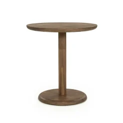 Eleonora Bistrotafel Florent Rond Lichtbruin